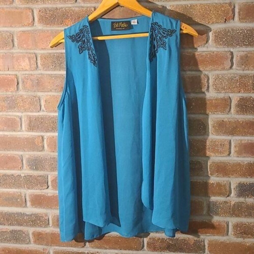 Bob Mackie Wearable Art Duster - image 1